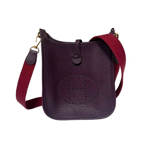 eggplant hermes evelyne|hermes evelyne birkin.